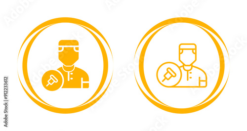 Office Pin Vector Icon