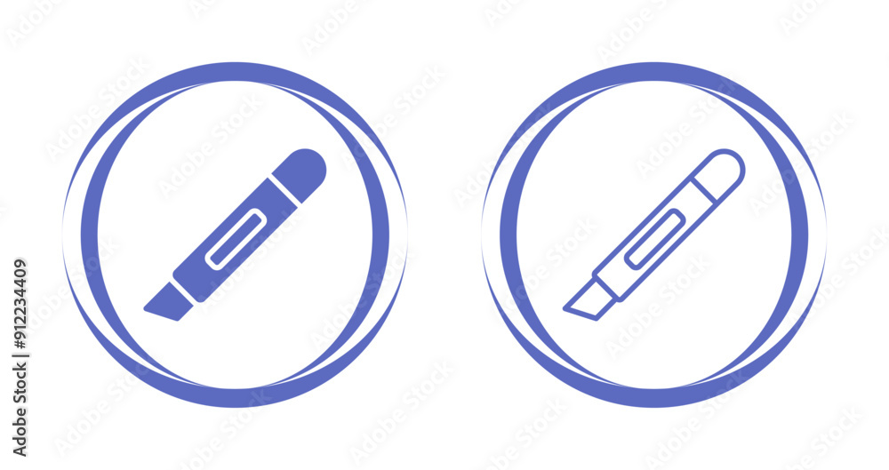 Electrician's Knife Vector Icon Electrician's Knife Vector Icon