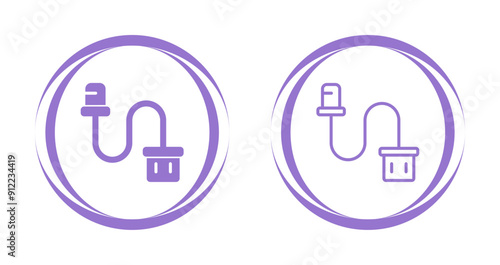 Cable Ferrule Vector Icon