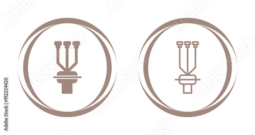Cable Termination Kit Vector Icon