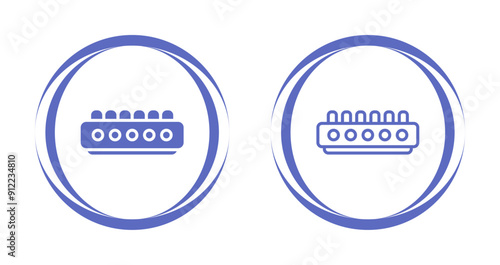Cable Termination Block Vector Icon