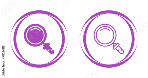 Magnifying Glass Vector Icon