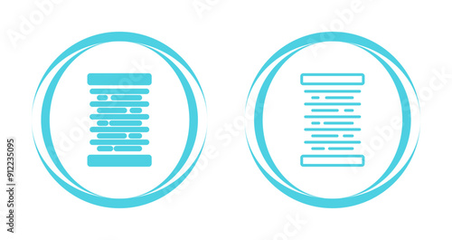 Center Alignment Vector Icon