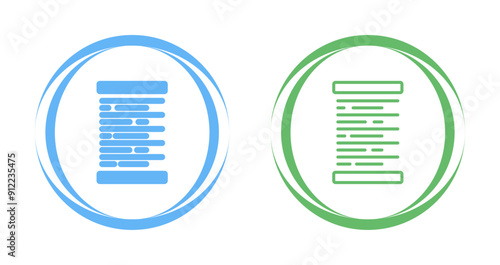 Right Alignment Vector Icon