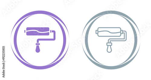 Paint Roller Vector Icon
