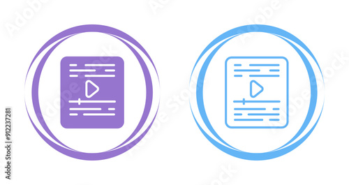 Video Vector Icon