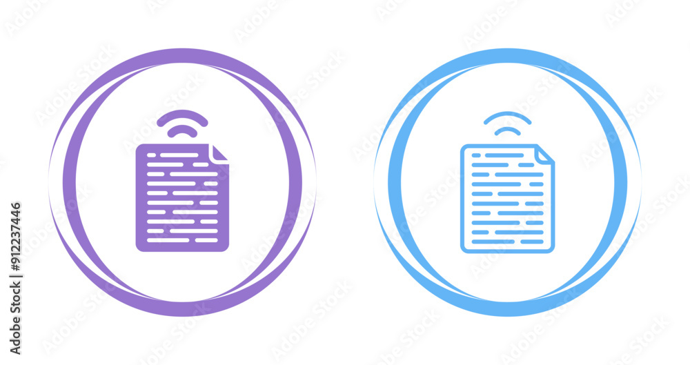 Document Vector Icon