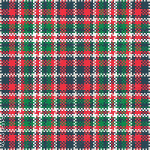 Scottish Tartan Plaid Seamless Pattern, Classic Scottish Tartan Design. Template for Design Ornament. Seamless Fabric Texture. Vector Illustration