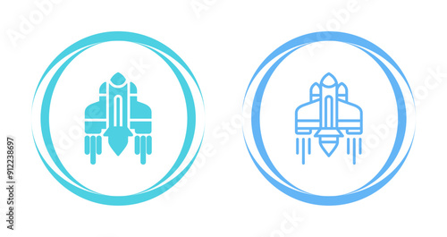 Spaceship Vector Icon