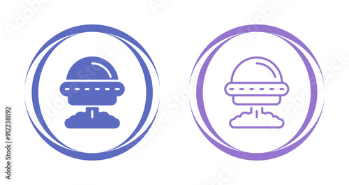 Spaceship Vector Icon