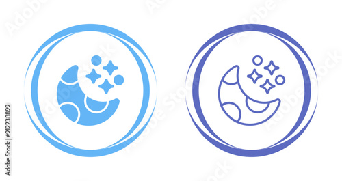 Moon Vector Icon