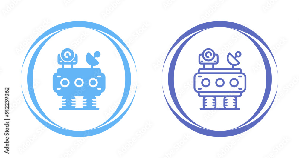 Moon Rover Vector Icon