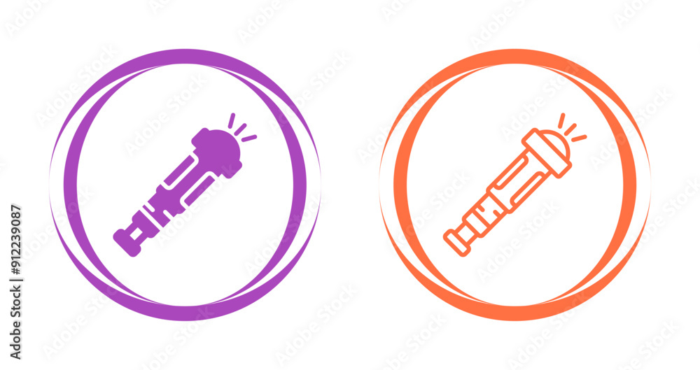 Telescope Vector Icon Telescope Vector Icon