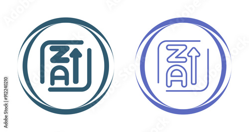 Letters Vector Icon