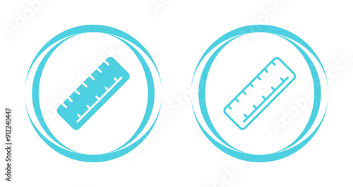 Ruler Vector Icon