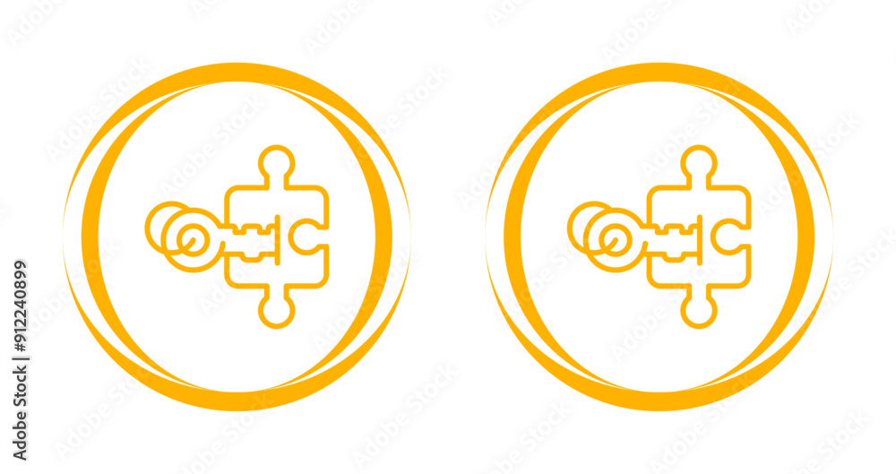 Jigsaw Vector Icon Jigsaw Vector Icon