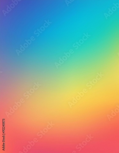 Bright Colorful Trendy Gradient Background. Vibrant Rainbow Modern Design Backdrop.