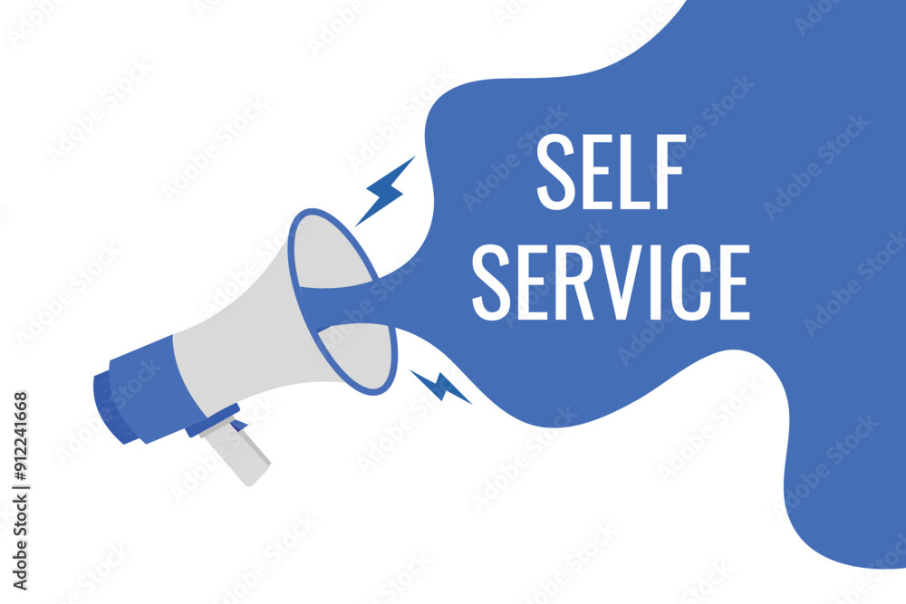 self service button, banner, label, template for website. self service text with colorful megaphone icon
self service button, banner, label, template for website. self service text with colorful megaphone icon