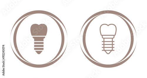 Implant Vector Icon