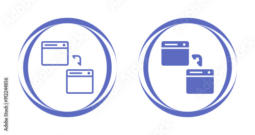 Transfer Vector Icon