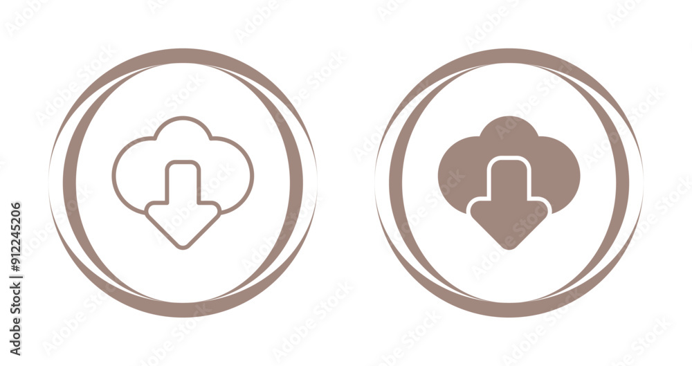 Cloud Computing Vector Icon Cloud Computing Vector Icon