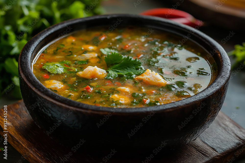 Callaloo Soup - Caribbean Delight with Crab and Coconut Milk Callaloo Soup - Caribbean Delight with Crab and Coconut Milk