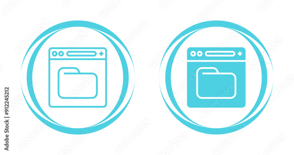 Browser Vector Icon Browser Vector Icon