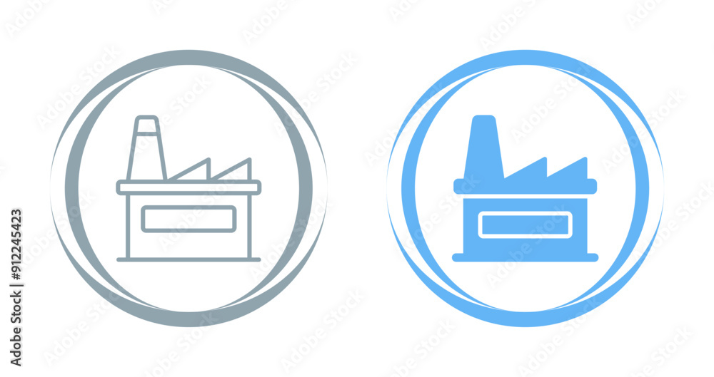 Factory Vector Icon Factory Vector Icon