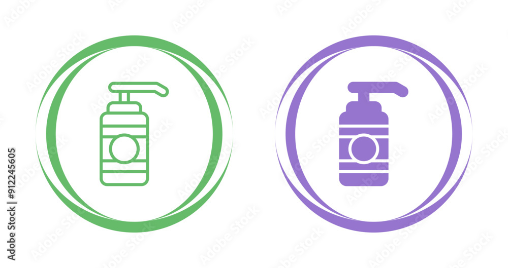 Lotion Vector Icon Lotion Vector Icon