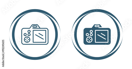 Dslr Camera Vector Icon