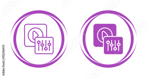 Sliders Vector Icon