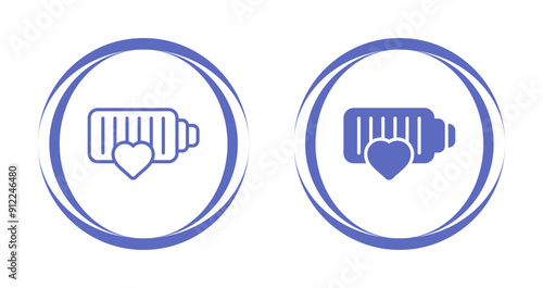 Battery Status Vector Icon