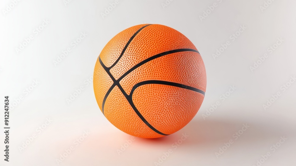 3D Orange Basketball with Realistic Textures - Download 3D Orange Basketball with Realistic Textures - Download