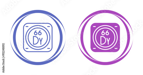 Chemical Element Vector Icon