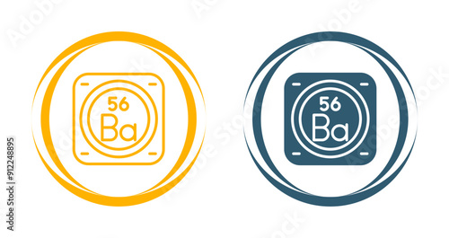 Chemical Element Vector Icon