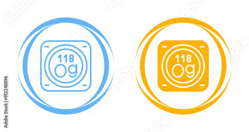 Chemical Element Vector Icon