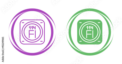 Chemical Element Vector Icon