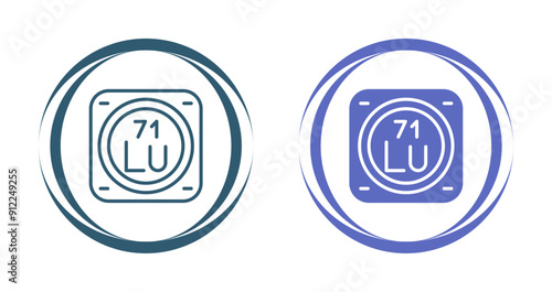 Chemical Element Vector Icon