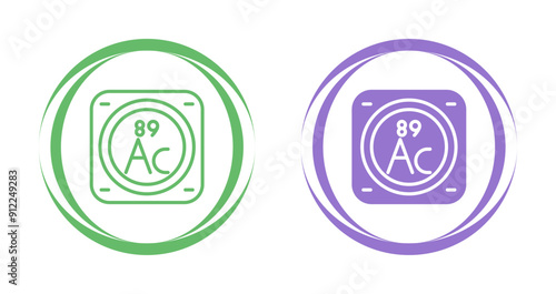 Chemical Element Vector Icon