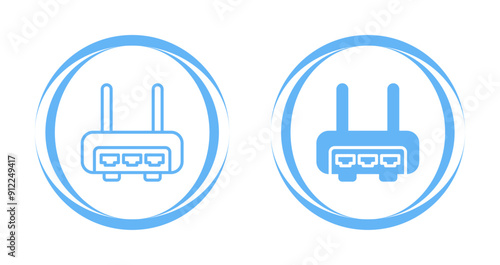 Router Vector Icon