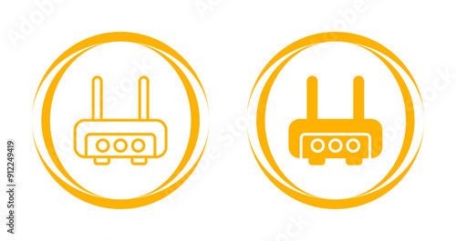 Router Vector Icon