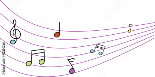 Melody Wave Illustration