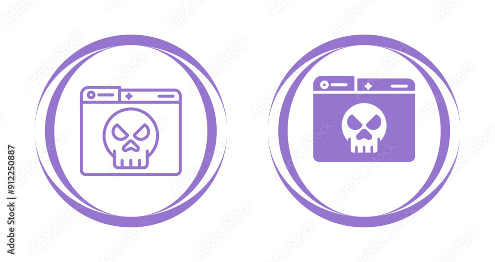 Dark Web Vector Icon