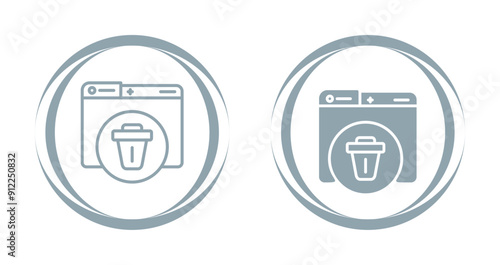 Trash Can Vector Icon