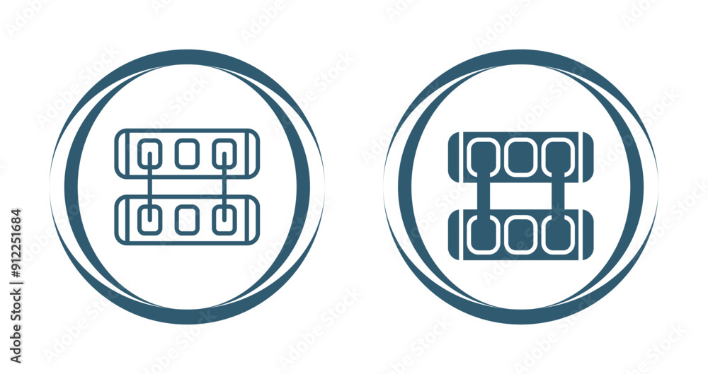 Network Switch Vector Icon Network Switch Vector Icon