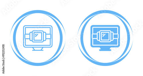 Desktop Vector Icon