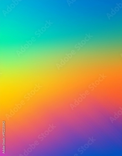 New blurred gradient background in bright rainbow colors. Colorful smooth banner template.