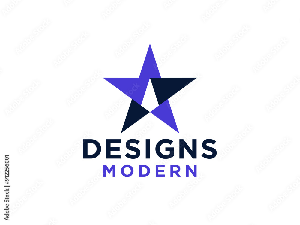Abstract Five Star Logo. Geometric Shape Star Icon Origami Style isolated on White Background. Usable for Business and Technology Logos. Abstract Five Star Logo. Geometric Shape Star Icon Origami Style isolated on White Background. Usable for Business and Technology Logos.