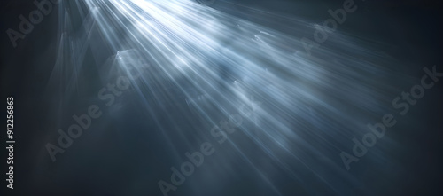 Light beams natural background