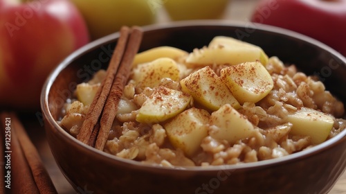 Apple cinnamon oatmeal.